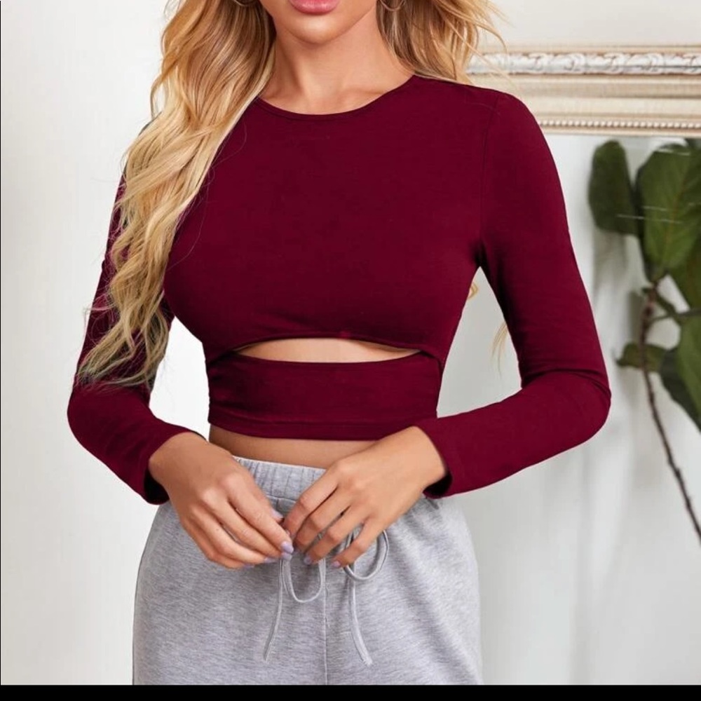 Cutout crop top
